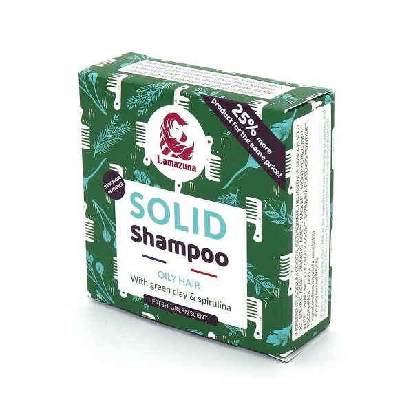 Lamazuna ShampoingNew Spiruline boite EN