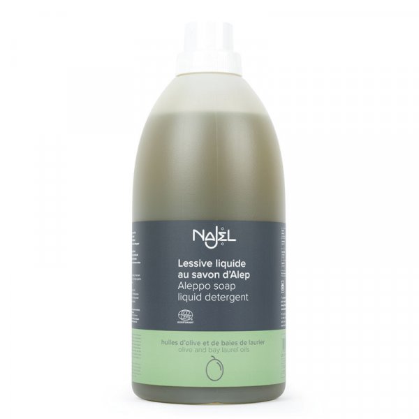 najel lessive liquide savon alep sans parfum ecodetergent