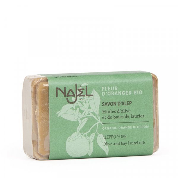 najel savon alep fleur oranger bio 100g