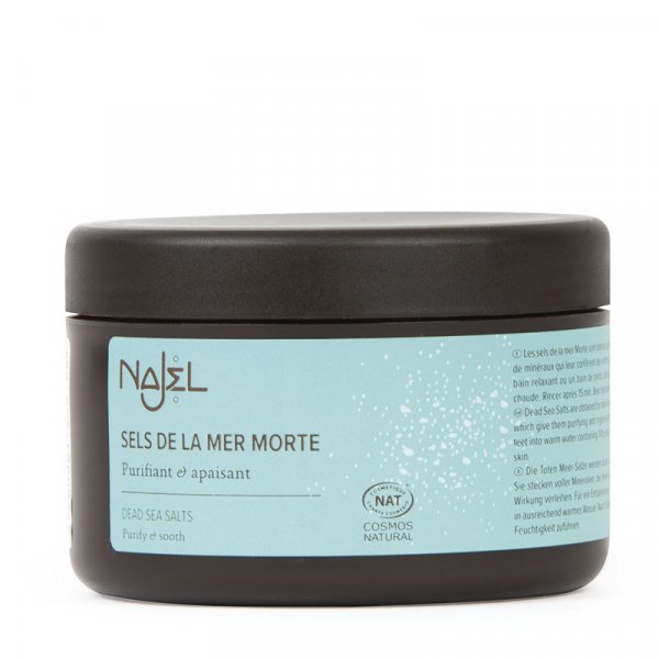 najel sels mer morte 180g cosmos natural