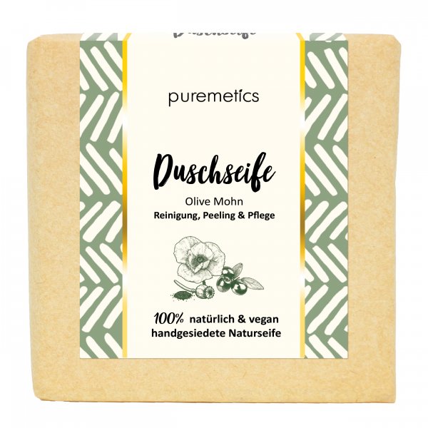 Puremetics Naturseife OliveMohn 02