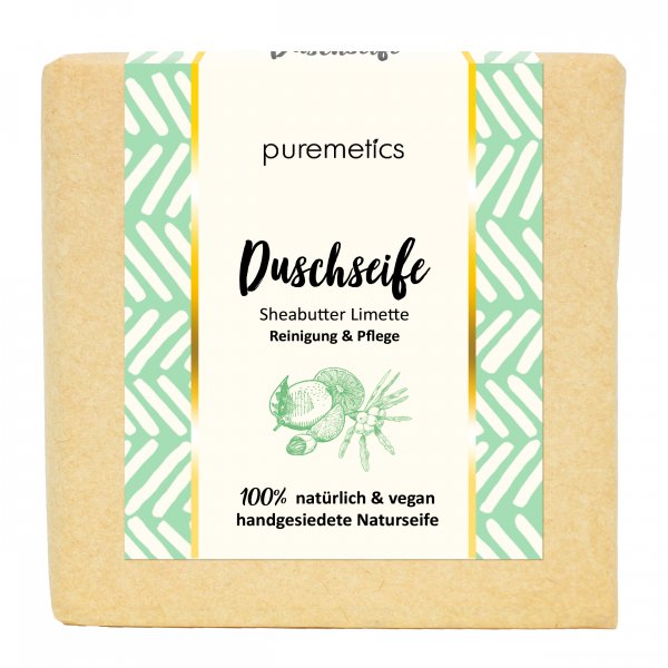 Puremetics Naturseife SheabutterLimette 02