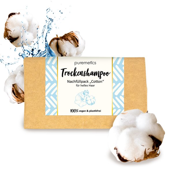 puremetics Trockenshampoo Cotton Nachfuller 02