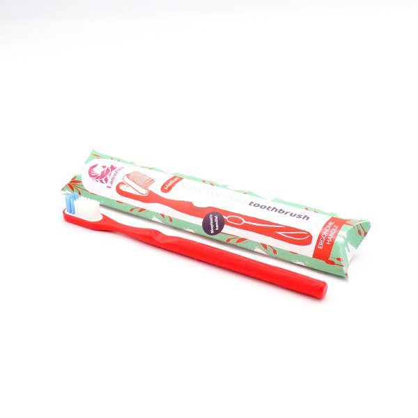 Lamazuna Toothbrush red medium HD