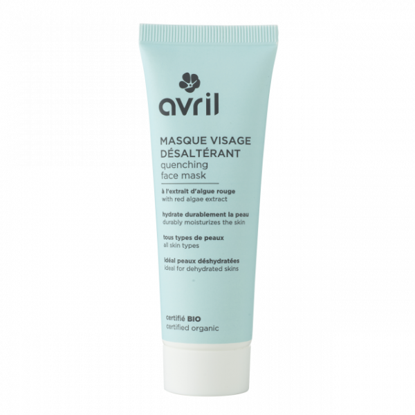 quenching face mask 50ml certified organic