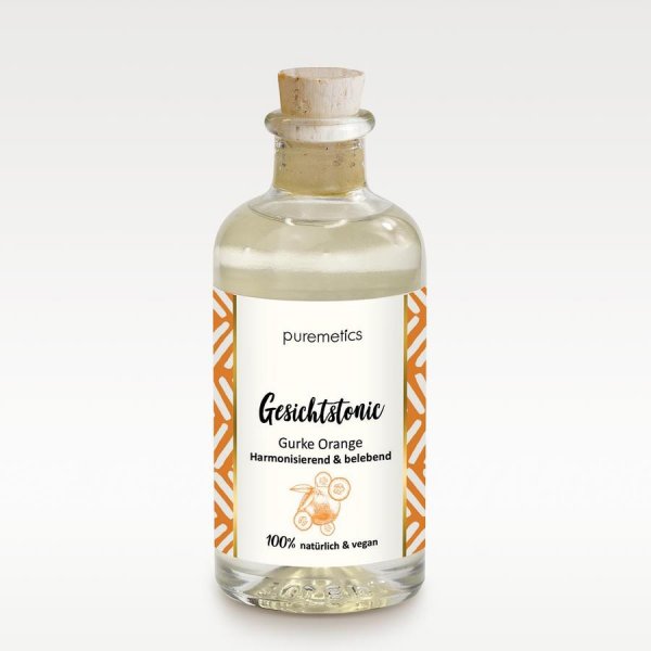 puremetics Gesichtspflegetonic OrangeGurke