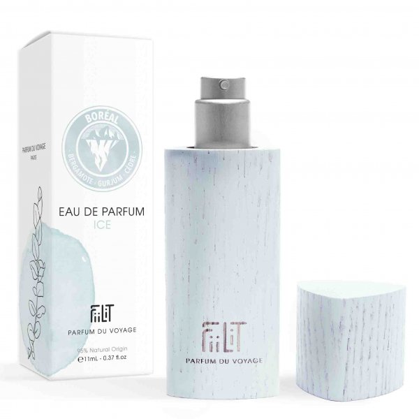 EAU DE PARFUM 11ML BOIS ICE BOREAL BOREAL FiiLiT PARFUM DU VOYAGE NATUREL