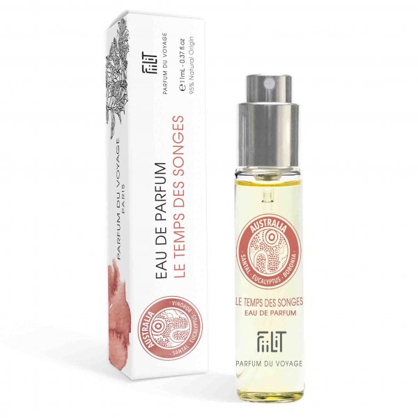 EAU DE PARFUM 11ML LE TEMPS DES SONGES AUSTRALIE FiiLiT PARFUM DU VOYAGE NATUREL