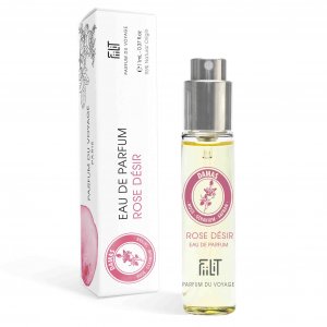 EAU DE PARFUM 11ML ROSE DESIR DAMAS FiiLiT PARFUM DU VOYAGE NATUREL