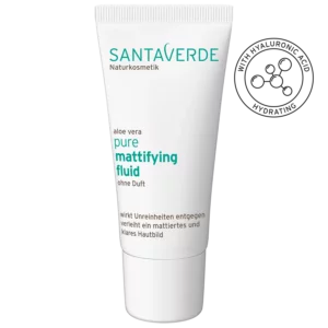 Santaverde pure mattifying fluid 30ml hyaluronic acid 2000x2000
