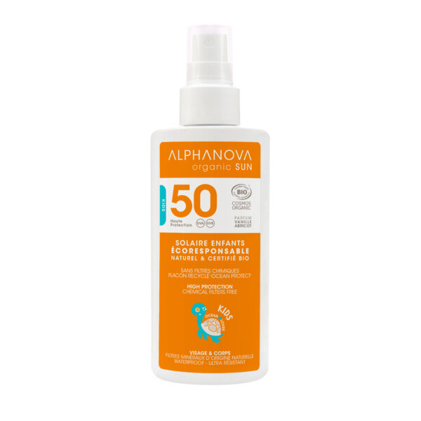 ASUN50K 3760075070861 spray solaire kids SPF50 WB scaled