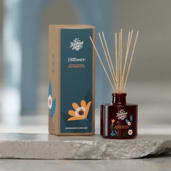 9573176443220 002 bo reed fragrance diffuser bitter orange pink pepper hay 200ml