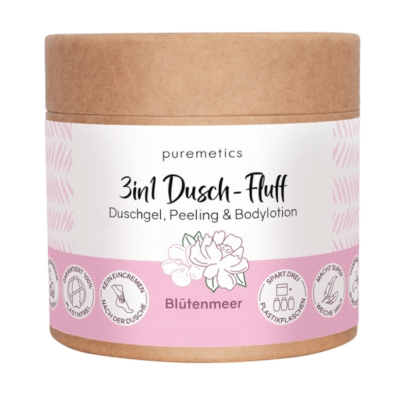 3-in-1 Dusch-Fluff "Sea Of Flowers" 1 3-in-1 Dusch-Fluff "Sea Of Flowers"